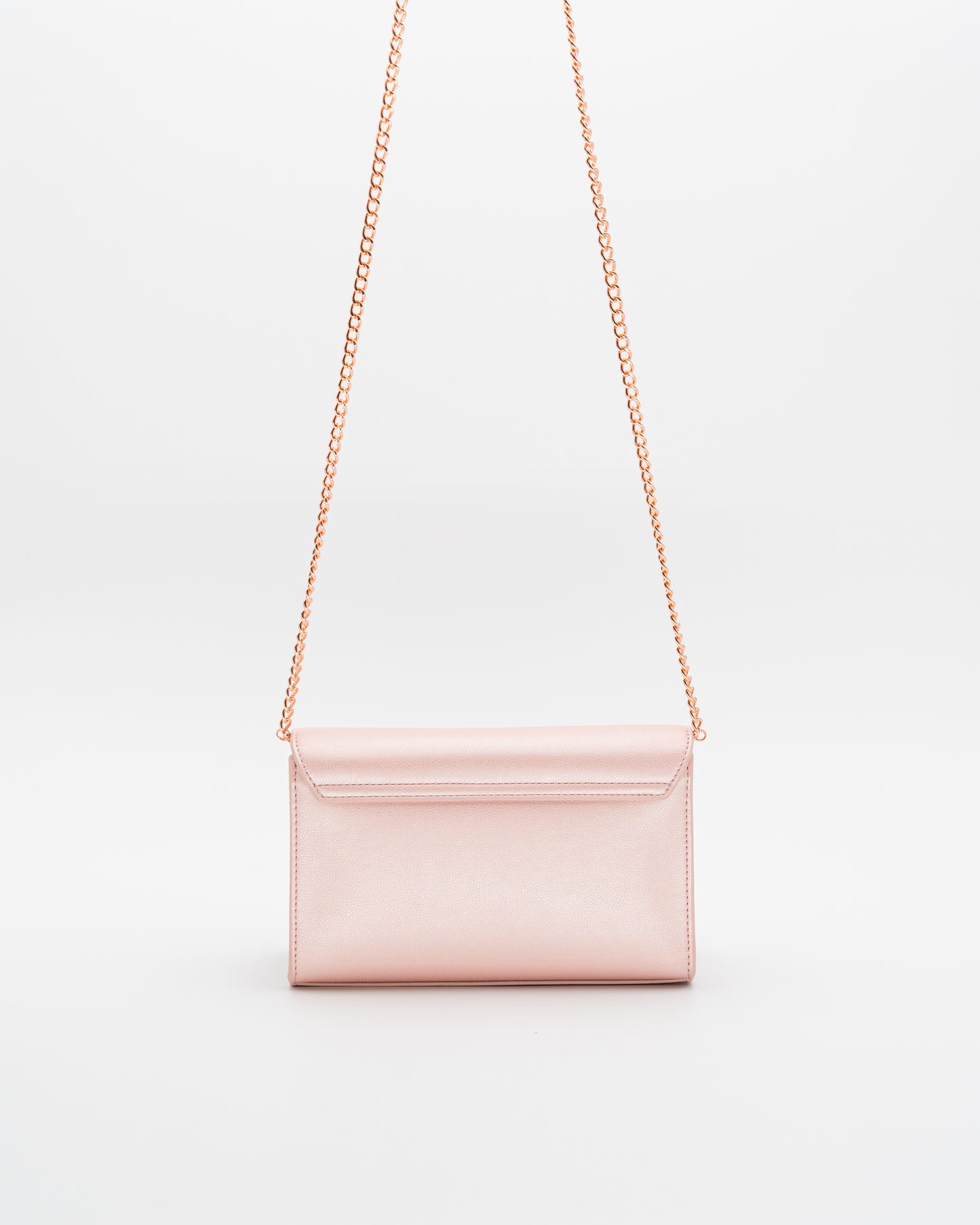 Mini Bag Logo Metallic Powder - Love Moschino