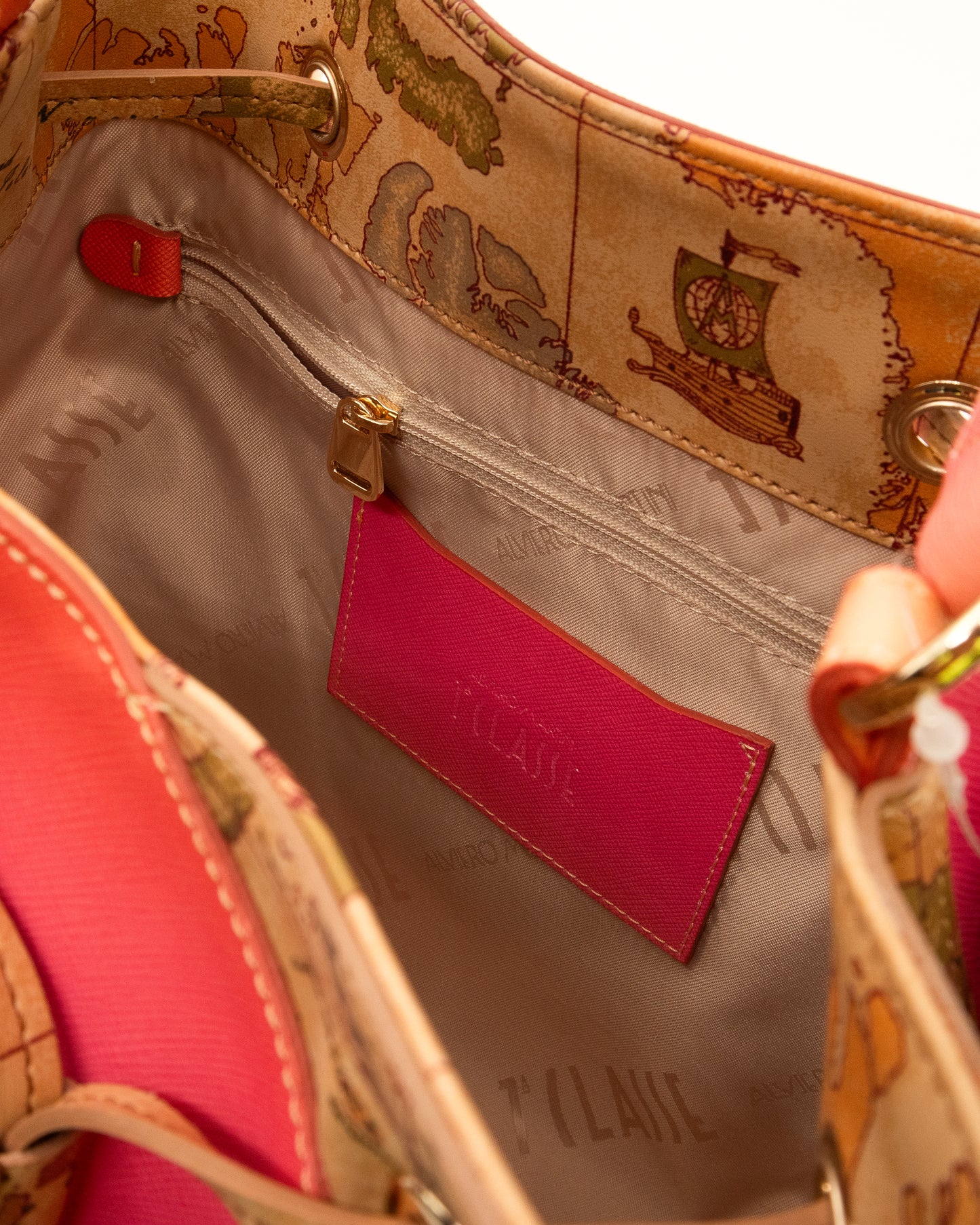 Alviero Martini Prima Classe - Sunset Paradise borsa secchiello Tramonto