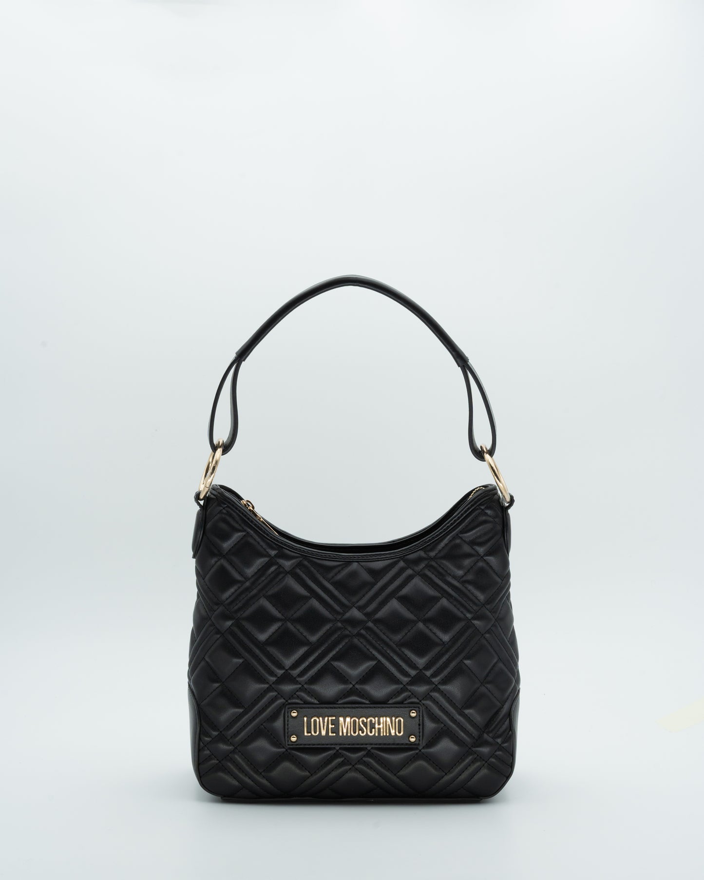 Borsa hobo trapuntata a spalla - LOVE MOSCHINO