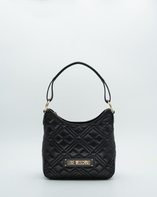 Borsa hobo trapuntata a spalla - LOVE MOSCHINO