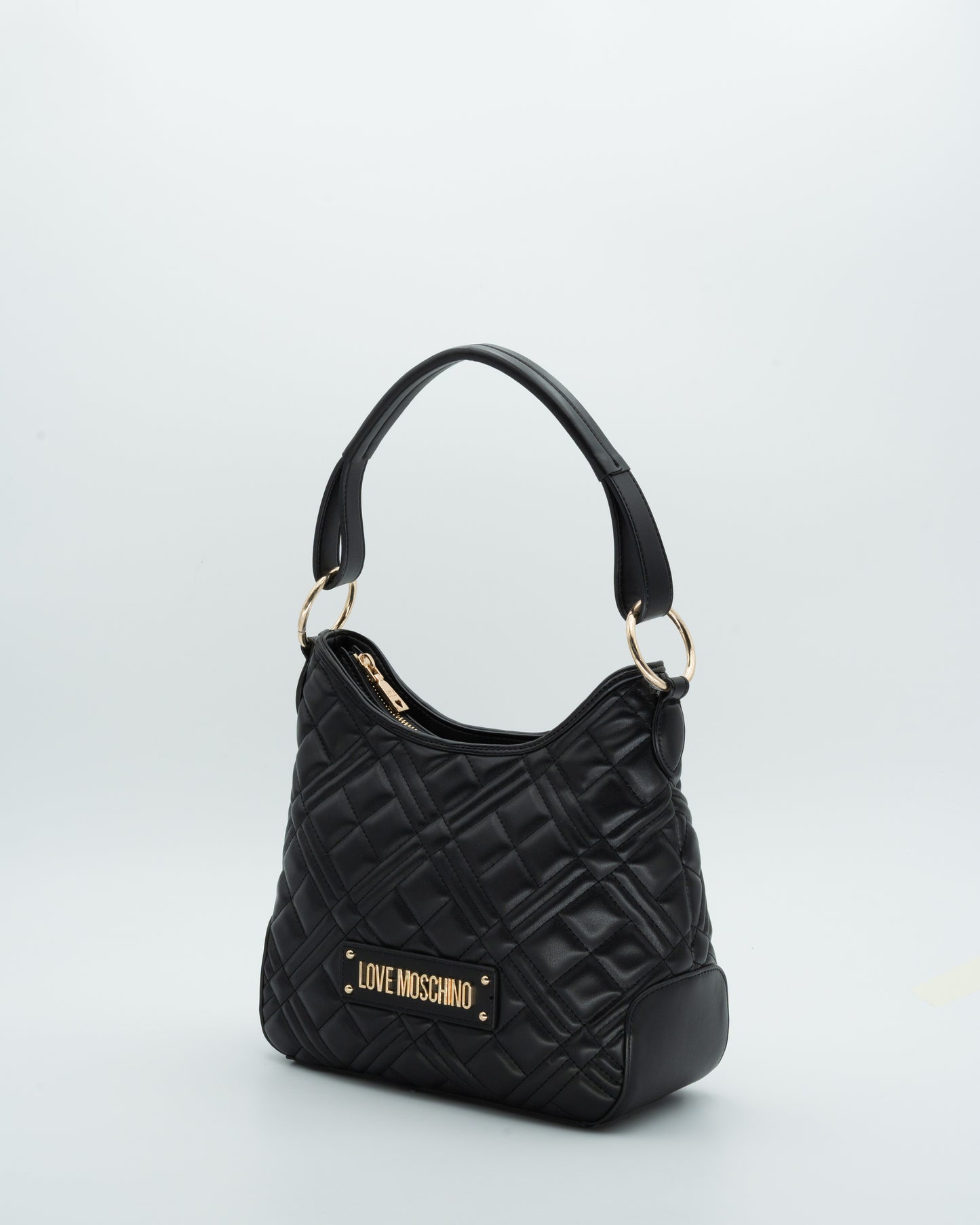 Borsa hobo trapuntata a spalla - LOVE MOSCHINO
