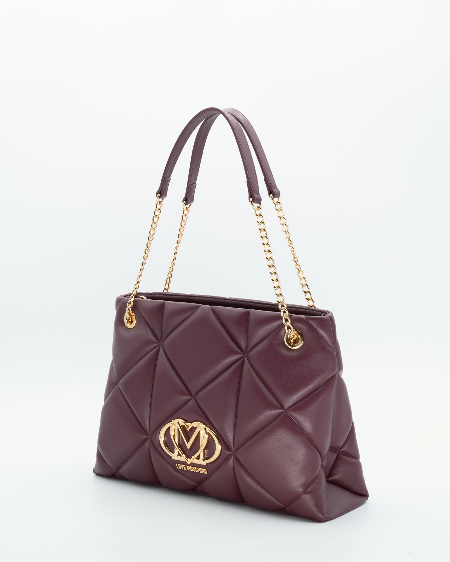 Shopper trapuntata embossed - LOVE MOSCHINO