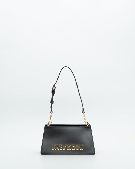Borsa a spalla con logo Lettering - LOVE MOSCHINO