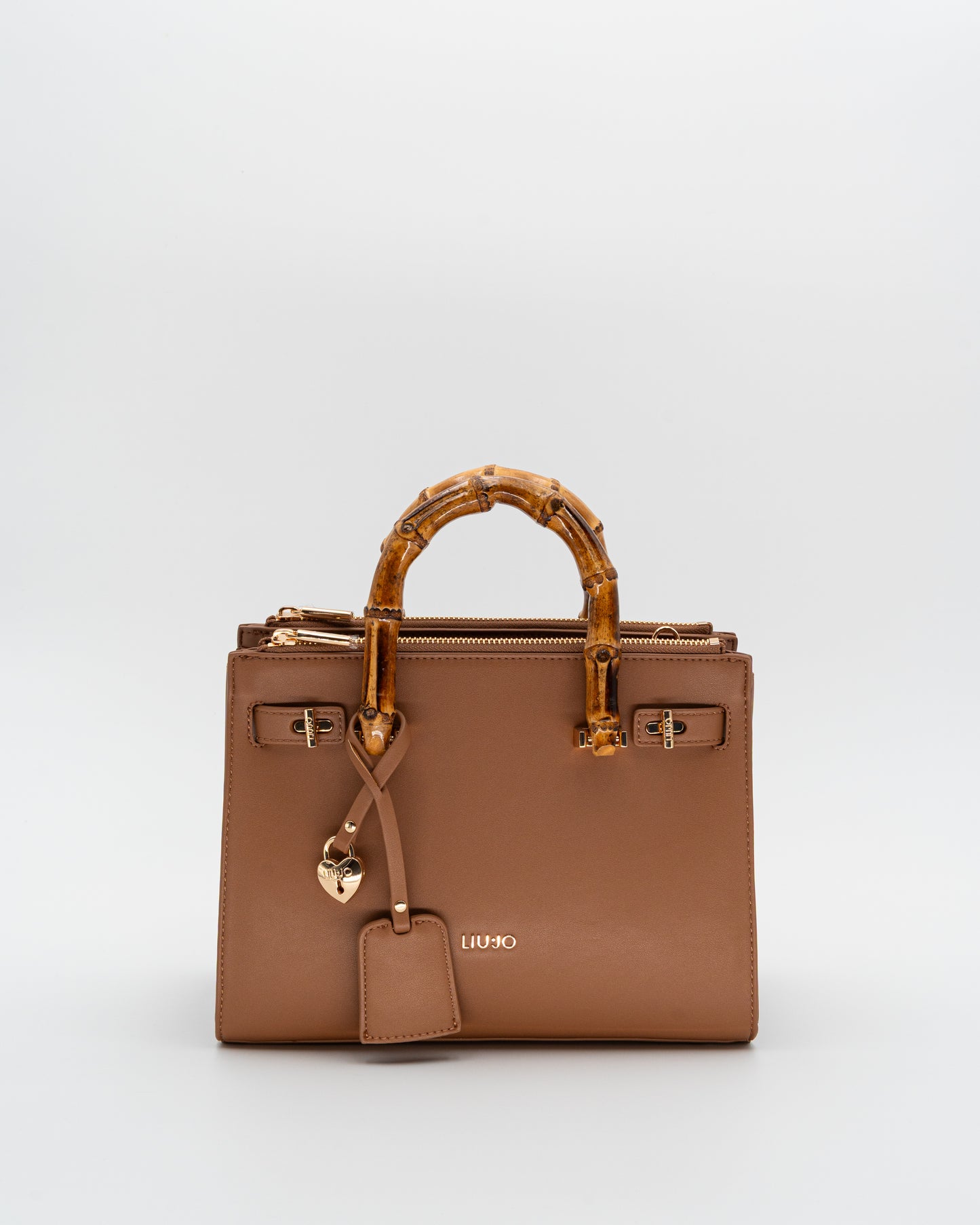 Borsa a mano con manici in bambù - LIU-JO