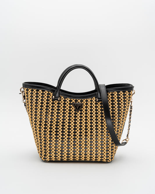 Guess Borsa a mano Atalia rafia