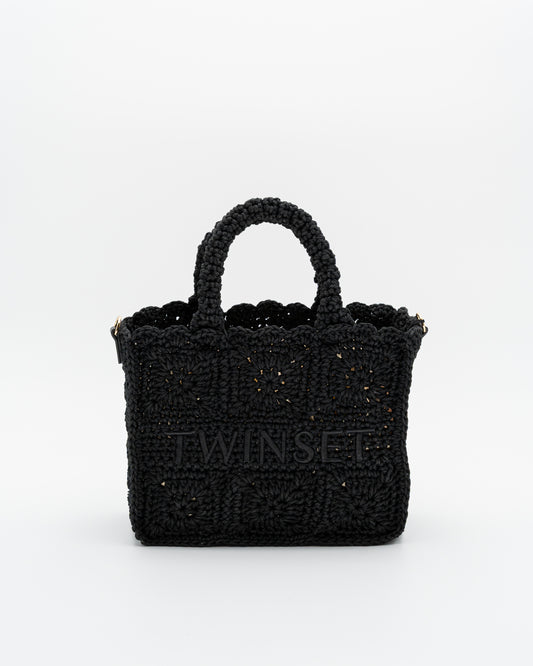 Twinset Borsa shopper ‘Bohémienne’ crochet