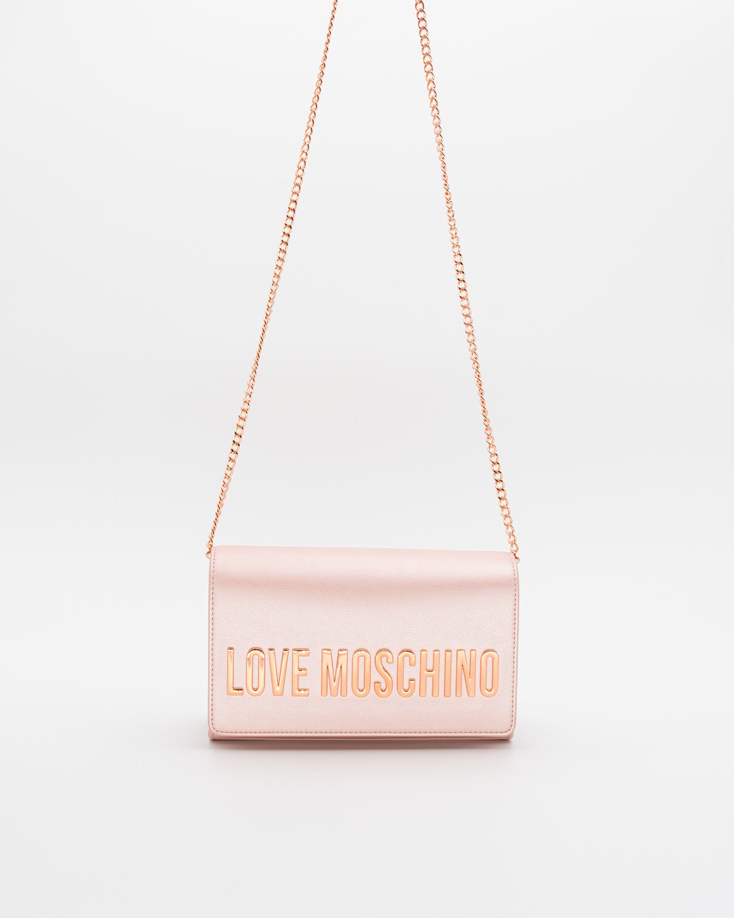 Mini Bag Logo Metallic Powder - Love Moschino