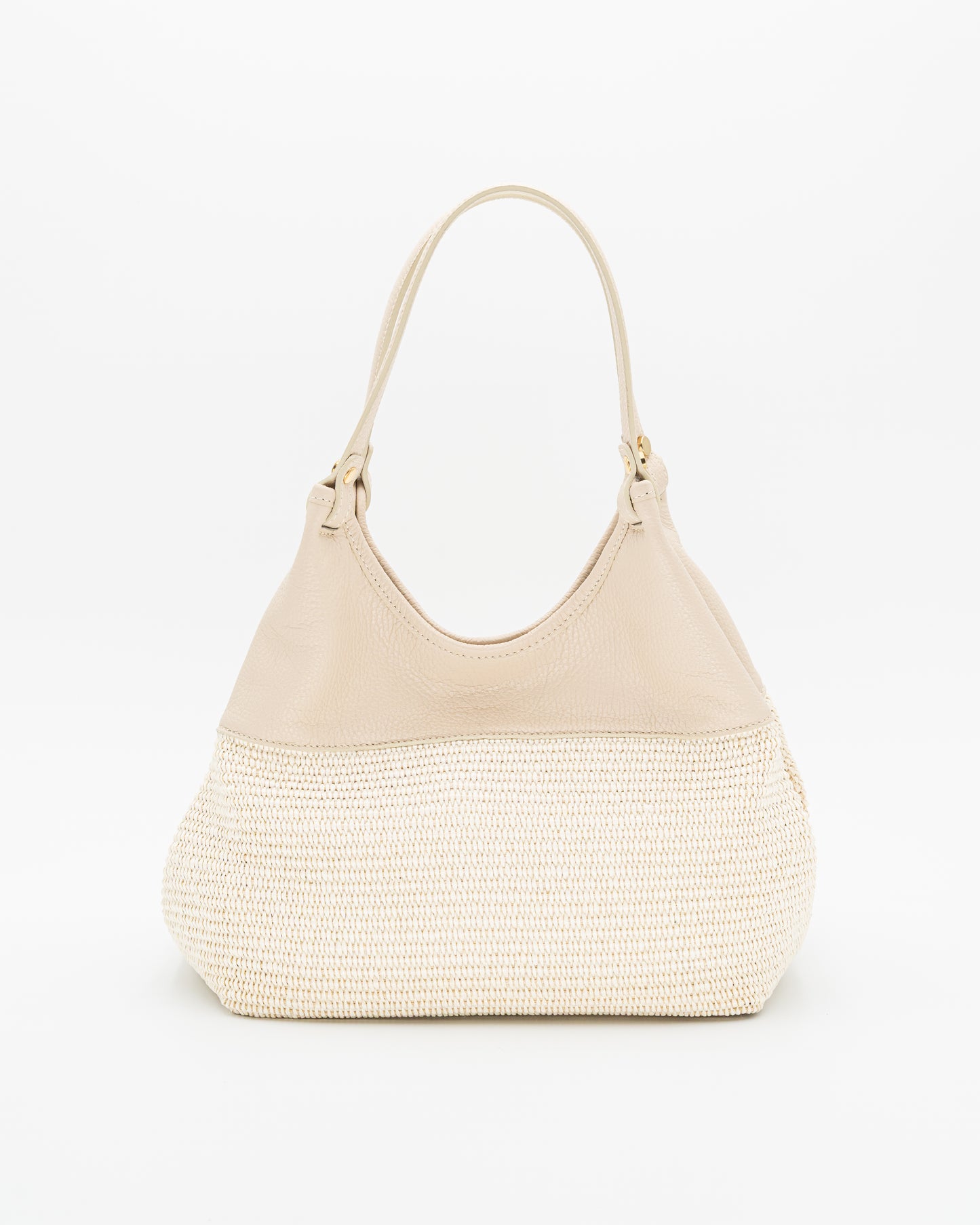 BORSA A SPALLA IN PAGLIA - CALEIDOS
