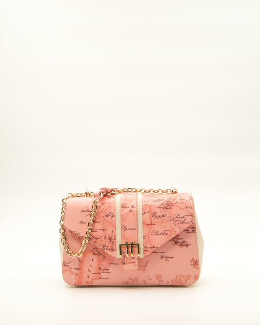 Alviero Martini Prima Classe - Lagoon Bag tracolla Geo Magnolia