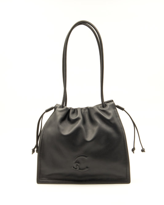 Coccinelle - Borsa tote con logo goffrato