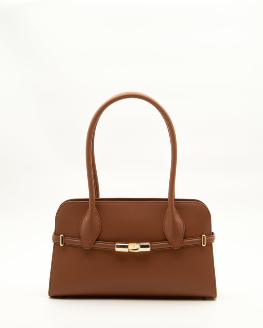 Furla - Borsa a spalla Goccia Brandy